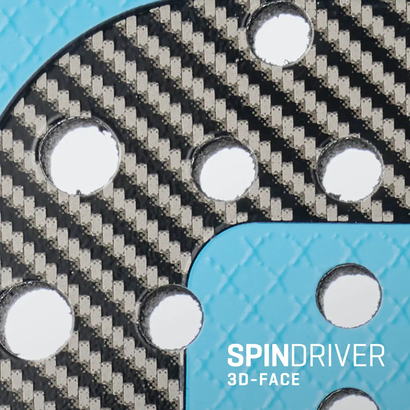 Preview image for pallap racket technology Spindriver 3D-Face - pallap sport padel brand