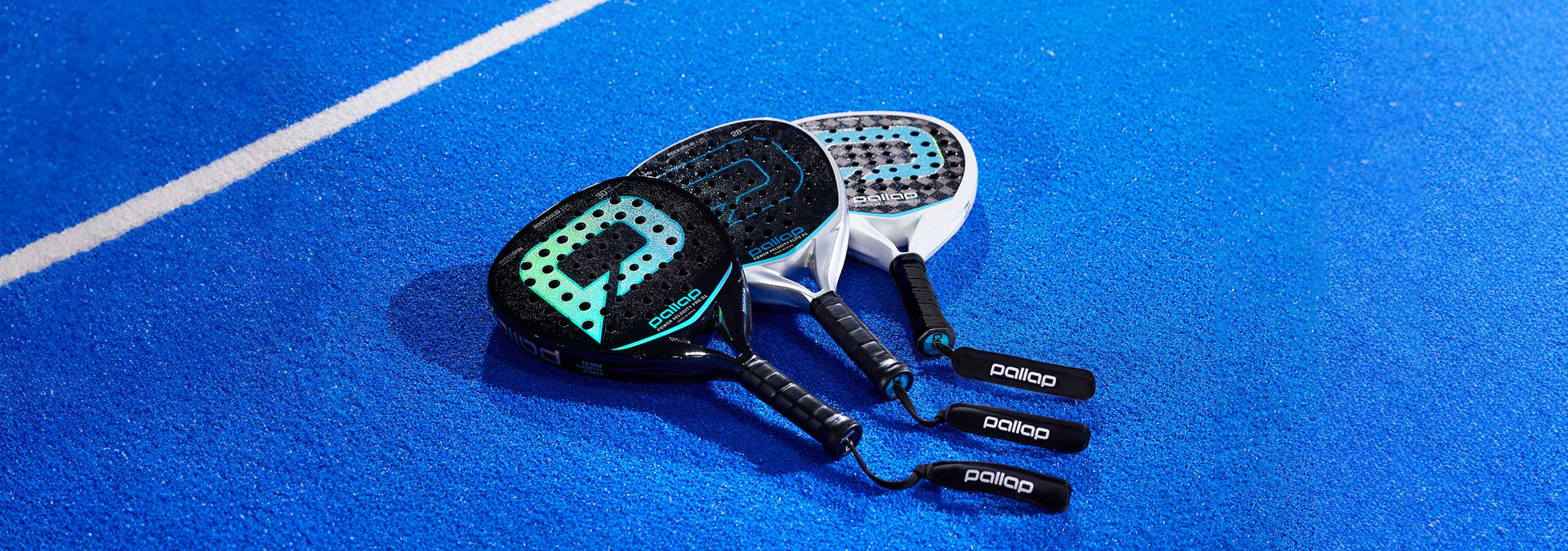 Collection header image for rackets category in pallap shop - pallap sport padel brand